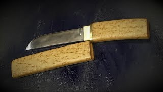 Making Tanto knife [upl. by Laehcimaj]