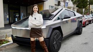 Driving Tesla CYBERTRUCK The best Tesla ever full review [upl. by Gunilla304]