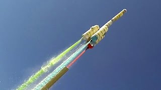 Water Rocket with Boosters  Axion G2 [upl. by Timmi597]