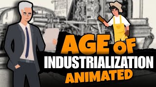 The age of industrialisation CLASS 10 animated 1 shot  Class 10 SST history one shot boards 2023 [upl. by Uahc]