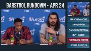 Barstool Rundown  April 24 2017 [upl. by Yrrac325]