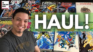 BIG OMNIBUS COMIC HAUL  Comic Book Haul  Marvel Comics  DC Comics  comics [upl. by Poore]