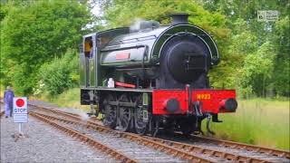 A VISIT TO TENTERDEN AND THE KENT amp EAST SUSSEX RAILWAY Kent UK 2013 06 27 [upl. by Darian391]