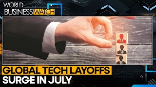 Tech layoffs exceed 124000 in 2024 as industry struggles  World Business Watch  WION [upl. by Aicxela99]