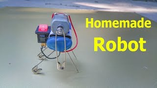 Diy How To Make Mini Robot Self Moving Easy Science Projects For Kids [upl. by Cul]