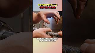 How Dangerous Is It If The Drive Shaft Falls Off A Car While It Is Driving At High Speed shorts [upl. by Ailb]