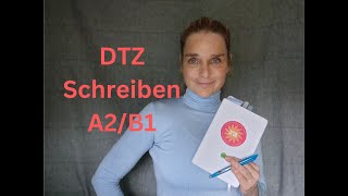 DTZ🇩🇪 A2B1  ✒️ Schreiben🧾  Thema Kursanmeldung [upl. by Guglielma]