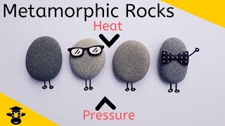 Metamorphic rock examples  Rocks formed from heat and pressure [upl. by Lucrece]