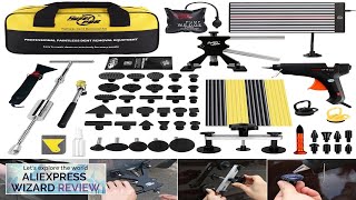 Super PDR Professional Paintless Dent Removal Tool Car Dent Repair Kit Dent Review [upl. by Eenet]