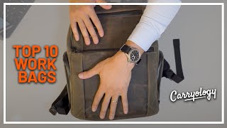 Top 10 Work Backpacks 2024 [upl. by Foulk]