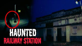 Terrifying Encounter at Haunted Railway Station  horror stories [upl. by Zoes]