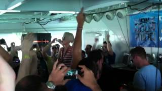 Cosmic Gate  Calm Down feat Emma Hewitt LiveYacht Party 2012 The Musette Miami [upl. by Bollinger655]