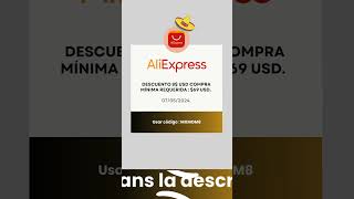 Cupón de Descuento Aliexpress  México Mayo 2024 [upl. by Hasin]