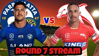 Parramatta Eels vs Dolphins NRL Round 7 Livestream Reaction [upl. by Caryn]