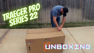 Traeger Pro Series 22 Unboxing and Assembly [upl. by Yruama]