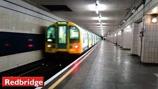 Redbridge  Central line  London Underground  1992 Tube Stock [upl. by Odranreb]