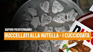 Biscotti alla nutella  buccellati con nutella cudidati with nutella how to [upl. by Annam]