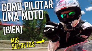 Como conducir BIEN una MOTO Pilota con MAJES 1 [upl. by Nosnorb]