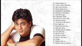 Best of Shah Rukh Khan Bollywood Songs l Hindi Romantic Songs l Romantic Songs l SRK Jukebox l Songs [upl. by Llenaej]