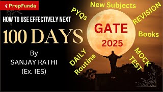 GATE 2025 HOW to get a Top Rank in the Next 100 Days  gate2025 [upl. by Mcloughlin865]