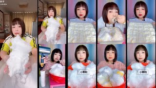 ASMR COTTONY 💠FLUFFY🥶SOFT ICE🧊ICE EATING COMPILATION 💠 [upl. by Peggie634]