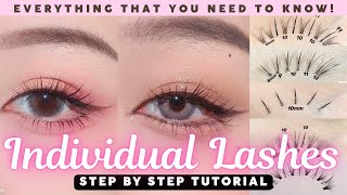 BEST Lashes for YOUR Eyes  INDIVIDUAL LASHES Step by Step Tutorial  Easy amp Beginners Friendly [upl. by Kiker775]