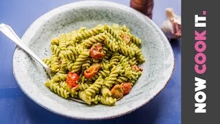 Speedy Pesto Pasta Recipe  Now Cook It [upl. by Fenn]