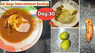 Diet day3030 days intermittent fastingTamilhappyparadise2687 [upl. by Ahsyak612]