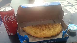 Dominos Garlic bread Pragati madan food [upl. by Gnivre423]