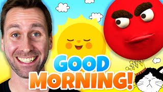 ☀️ The Good Morning Song  Circle Time for Kids  Mooseclumps  Kids Learning Songs [upl. by Sinylg]