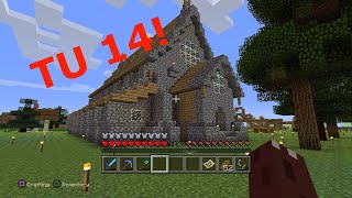 Minecraft Cathedral Build From Medieval Handbook Console Edition TU14 [upl. by Nairrad]