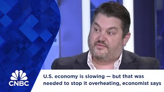 US economy is slowing — but that was needed to stop it overheating economist says [upl. by Cissiee]