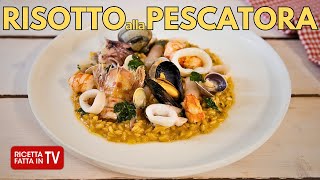 RISOTTO ALLA PESCATORA dello CHEF DAVID FIORDIGIGLIO  Ricetta TV Fatto in Casa per Voi [upl. by Nytsyrk]