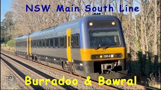 Trains at Burradoo amp Bowral  New South Wales Southern Highlands [upl. by Maia]