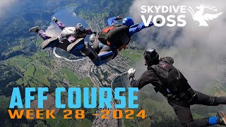 AFF Week 28 2024  Skydive VOSS [upl. by Ecnerrat437]