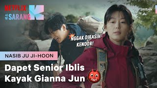 Ketabahan Ju Jihoon Punya Senior Iblis Kayak Gianna Jun  Jirisan  Clip [upl. by Ssor193]