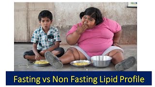 Fasting vs Non Fasting Lipid Profile  English [upl. by Other]