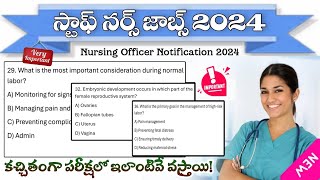 TG Staff Nurse Mock Exam 2024 TG Staff Nurse Mock Exam 2024 TG Staff Nurse Model paper 2024 [upl. by Honor]