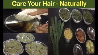 Grow Your Hair NATURALLY  Homemade HairOil and Control Dandruff [upl. by Adalbert167]