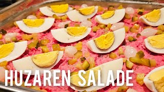 Huzaren Salade maken op zn Surinaams Kerstdagen receptHussar Salad Christmas recipe [upl. by Aniraz]