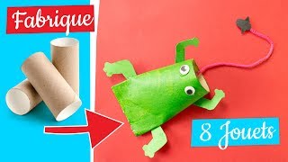 8 activités DIY rouleaux papier toilette [upl. by Lertnahs]