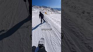 Playing Minesweeper on a snowboard 😂 [upl. by Ragg]