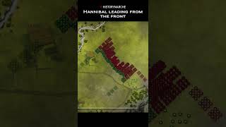 How Hannibal led from the front against Rome at Cannae ❗❗ [upl. by Koppel735]