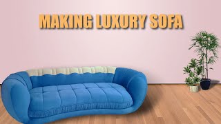 How to make luxury sofa diy modern furniture [upl. by Laine]