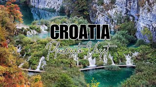 Places to Visit in Croatia  Travel Guide travel croatia [upl. by Henley]