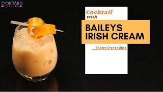 How to make Cocktail with Baileys Irish Cream  Baileys Orange Bliss  Cocktails India  Vlog [upl. by Acinahs]