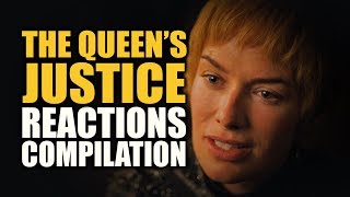 Game of Thrones THE QUEENS JUSTICE Reactions Compilation [upl. by Enicnarf]