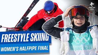 Freestyle Skiing  Womens Freeski Halfpipe Final  Full Replay  Beijing2022 [upl. by Nnyliram]