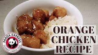 EASY ORANGE CHICKEN RECIPE  BETTER THAN PANDA [upl. by Gregor]