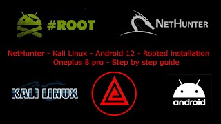 Nethunter  Kali Linux  Android 12  Rooted Installation  Oneplus 8 pro  Step by step setup guide [upl. by Ansev]